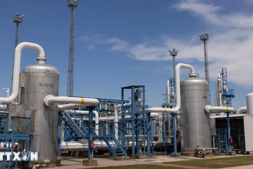 헝가리 자나에 위치한 천연가스 저장시설. (사진: 신화통신/VNA)