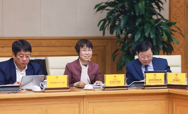 회의 참석자들 (사진: VNA)