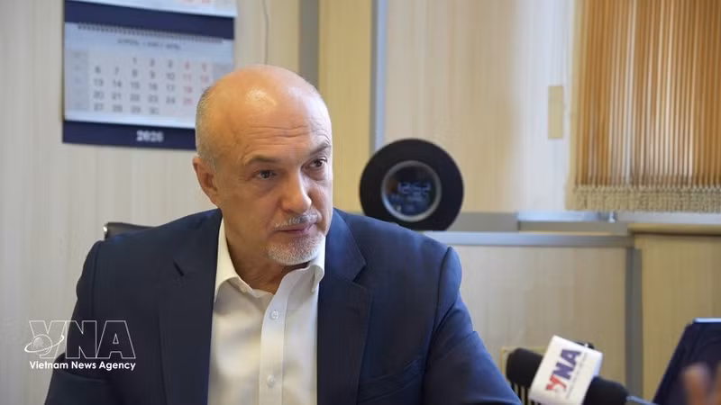 러시아 연방 변호사 협회 소속의 헌법 전문가 올렉 게르마노비치 루먄체프 박사. (사진: VNA)