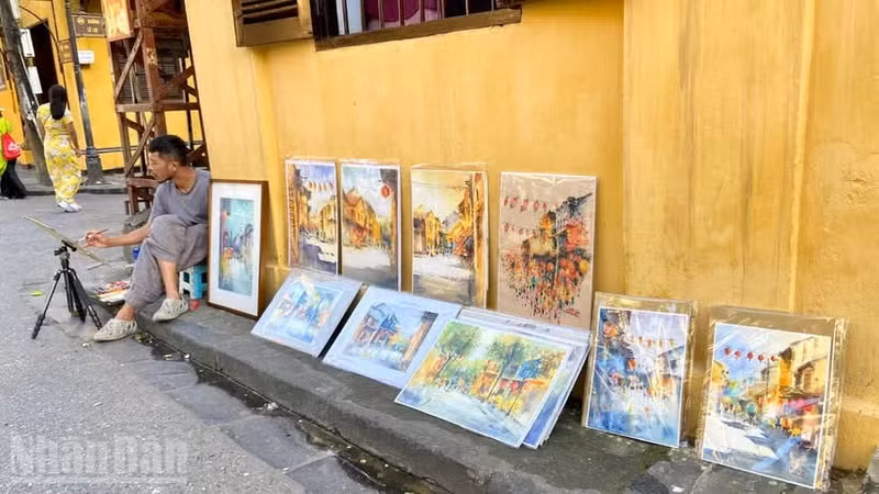 고도 호이안의 낭만적인 한 구석. (사진: CHIEU ANH)