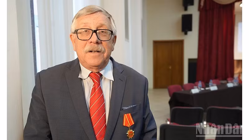 러시아 과학아카데미 중국현대아시아연구소 베트남·아세안 연구센터 페트르 츠베토프 선임연구원. (사진: 쑤언 훙)