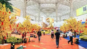 2일 개막한 제1회 봄 박람회.