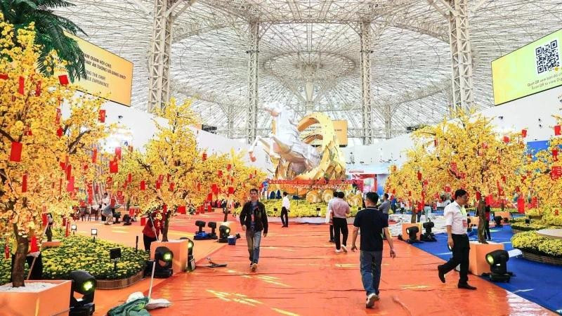 2일 개막한 제1회 봄 박람회.