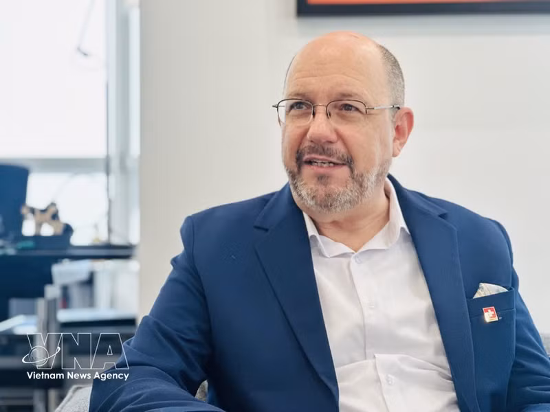 토머스 가스 베트남 주재 스위스 대사(사진: 베트남통신사)