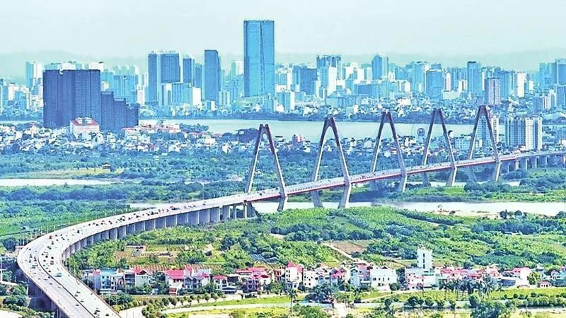 하노이의 녓떤대교. (사진: 꽝 타이)