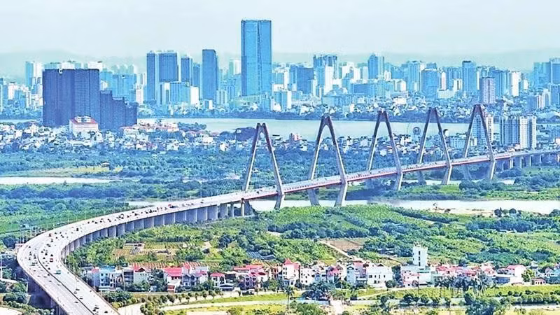 하노이의 녓떤대교. (사진: 꽝 타이)