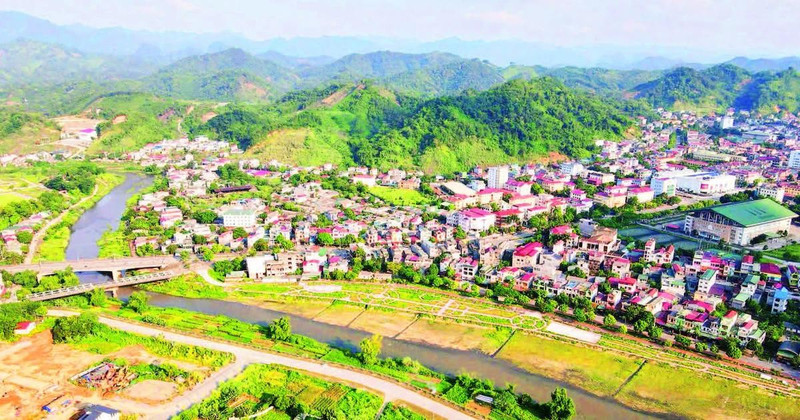 박깐 지역의 한 도시 구역 모습. (사진: 투안 선)