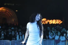 가수 미아잉이 비비드 시드니(호주)에서 공연하고 있다. (사진: 아티스트 제공)