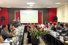 베트남 유네스코 세계지질공원에서 열린 관광 개발 워크숍.(사진: 응옥 빅)