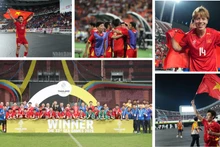 2025년에 예상치 못한 성공을 거둔 베트남 축구. (사진: NDO)