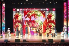 러시아 우파에서 열린 베트남 공동체의 설(Tet) 축하 행사 모습. (사진: VNA)