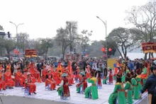 하노이는 2월 14일부터 22일까지 이어지는 9일간의 설 연휴 기간 동안 약 134만 명의 여행객을 맞이할 것으로 잠정 집계됐다. (사진: VNA)