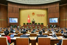 국회 회의 모습.