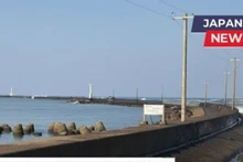 후쿠이현 사카이시 미쿠니 방파제 지역. (사진: Japan News)