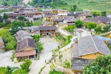 위에서 내려다본 로로짜이 마을 풍경 (사진: VnExpress)