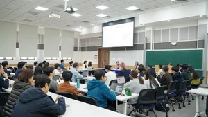 유엔개발계획(UNDP)이 지역 인적 개발 보고서를 발표하는 현장 모습. (사진: NDO)