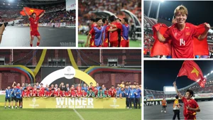 2025년에 예상치 못한 성공을 거둔 베트남 축구. (사진: NDO)