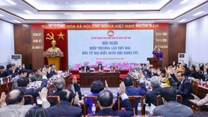 VFF 중앙위원회 상임위원회 제2차 협의회 회의 모습. (사진: VNA)