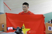 베트남의 사격 선수 하 민 타인(사진: VNA)