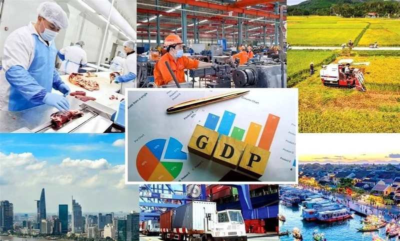 베트남의 2025년 국내총생산(GDP)이 8% 이상 성장했다. (사진: VNA)