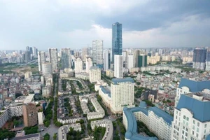 하노이 도심의 한 구석. (사진: 두이 린)