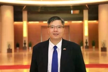 쩐하이린 베트남 조국전선 중앙위원회 위원겸 베트남-한국기업인투자협회(VKBIA) 회장 (사진: VNA)