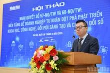 당 중앙위원회 위원인 레꾸옥민 인민일보 사장 겸 중앙위원회 선전교육대중동원위원회 부위원장이 “당은 민간 경제를 국가 경제의 가장 중요한 동력 중 하나로 규정하고 있다”고 밝혔다. (사진: 더 다이)