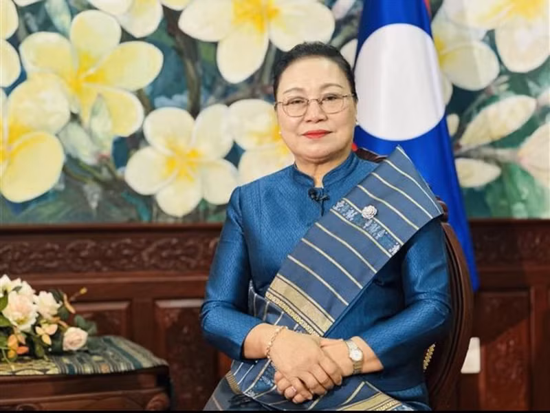 베트남 주재 라오스 대사 캄파오 언타반(Khamphao Ernthavanh). (사진: 베트남통신사 VNA)