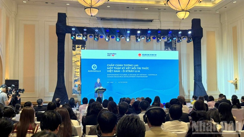 Aus4Skills 10주년 기념식. (사진: Trung Hung)