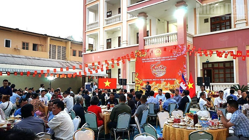 2026년 바탐방에서 열린 고향의 봄 프로그램. (사진: 후이 부)