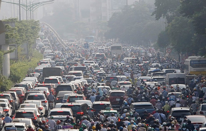 도시 대기오염 저감은 광범위한 대중의 관심사로 떠오르고 있다. (사진: Khieu Minh)
