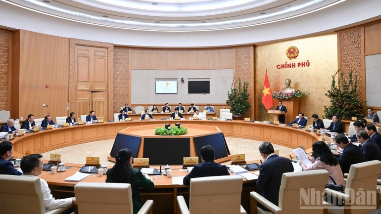 회의 모습. (사진: Tran Hai)