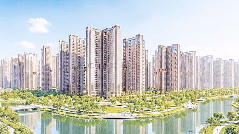 2026년 2월 착공한 북탕롱 다목적 도시개발사업 조감도.