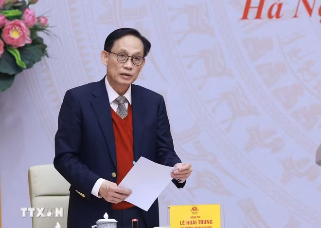 레 호아이 쭝 외교장관 (사진: VNA)