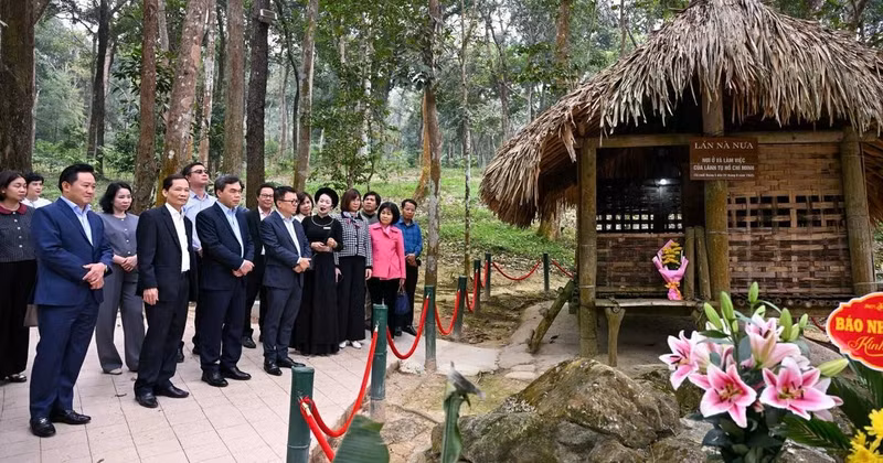 인민일보 대표단, 떤쩌우면 방문 (사진: 탄닷)