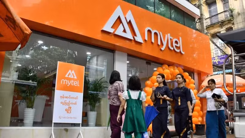  베트남 기업의 해외 진출 성공 사례 중 하나로 꼽히는 미얀마 통신망 Mytel. (사진: diendandoanhnghiep.vn)