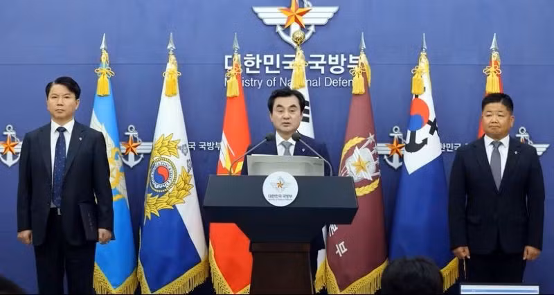 안규백 대한민국 국방부 장관. (사진: Yonhap/TTXVN)