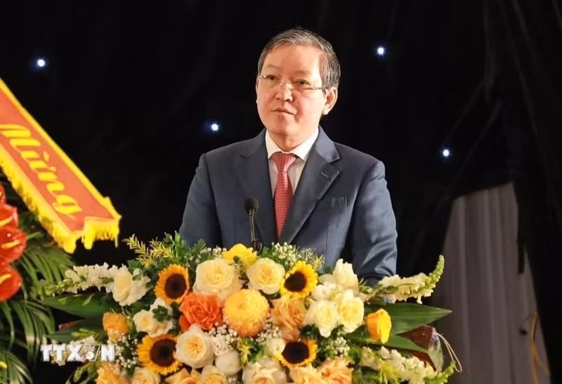 르엉 꾸옥 도안 당 중앙위원회 위원 겸 베트남 농민연합 중앙집행위원회 위원장. (사진: VNA)